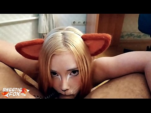 ❤️ Kitsune llyncu dick a cum yn ei cheg porno Rwsiaidd ar cy.pornobot.ru ❌️❤